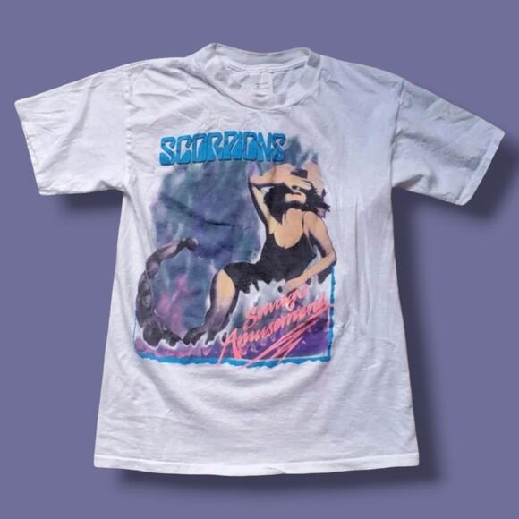 1988 Scorpions Savage Amusement Tour shirt original vintage!